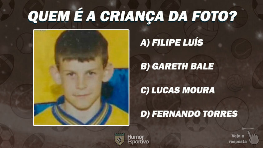 Quiz: Sabe de qual jogador é essa foto de infância?