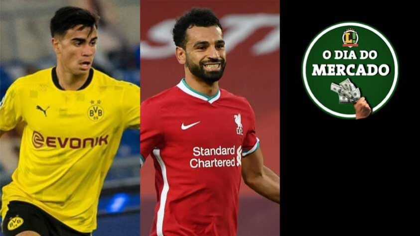 A semana começou quente no mercado da bola. O Real Madrid está atrás de Salah e analisa oferecer um jogador importante e compensação financeira ao Liverpool, Reinier pode voltar a jogar para Jorge Jesus, Newcastle estuda três técnicos para o clube... Saiba sobre essas e outras notícias do mercado na galeria do LANCE! com o Dia do Mercado.