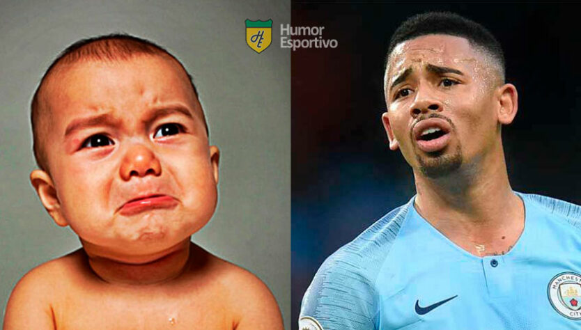 Nesse Dia das Crianças, o Humor Esportivo mostra algumas versões mirins de nomes do mundo do futebol. Para começar, Gabriel Jesus já parecia estar chorando, mas ele estava feliz.