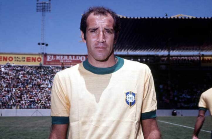 Gérson - Última Copa do Mundo: 1970 / Idade: 29 anos.