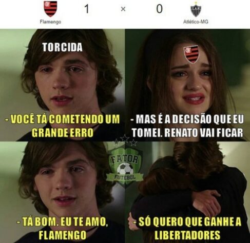 Brasileirão: os melhores memes de Flamengo 1 x 0 Atlético-MG