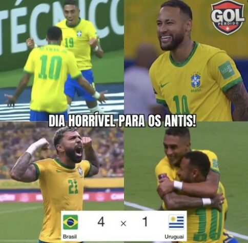 Eliminatórias da Copa do Mundo: os melhores memes de Brasil 4 x 1 Uruguai