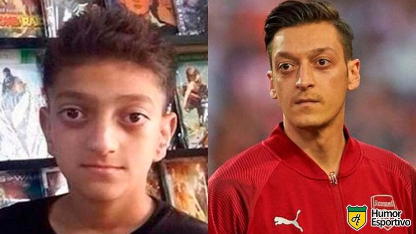 Özil não mudou quase nada... ou vão me falar que esse menino não é ele?