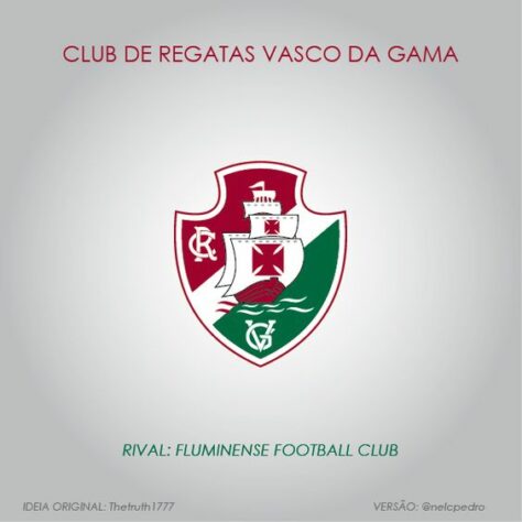 Vasco com as cores do Fluminense