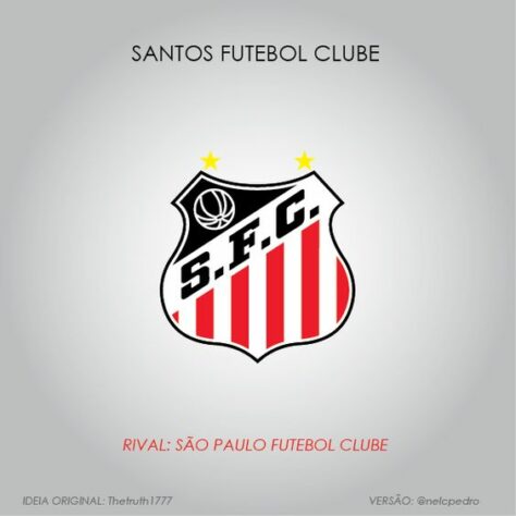 Santos com as cores do São Paulo