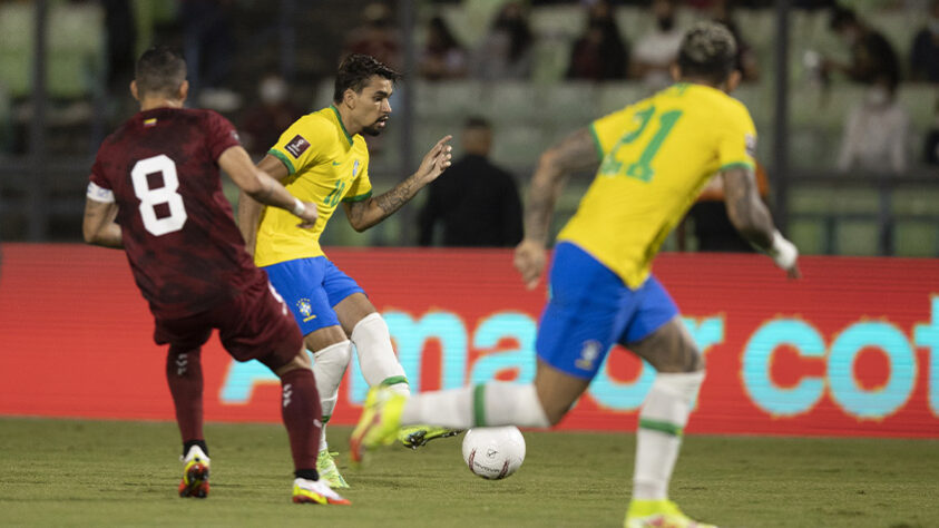VENEZUELA - SOBE - Soteldo foi o homem da Venezuela em campo. Se movimentou bem e deu a assistência para o gol da equipe. DESCE - O sistema defensivo não conseguiu segurar as jogadas de velocidade dos jovens do Brasil e sofreu a virada.