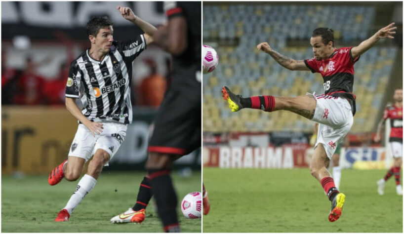 O São Paulo subiu duas posições na tabela com a vitória sobre o Corinthians no clássico no Morumbi. O Atlético-MG segue com larga vantagem na tabela rumo ao título brasileiro, além de se garantir na Libertadores 2022. Veja as chances de cada clube, conforme a classificação no momento, de título, vaga para a Libertadores (G6) e rebaixamento! (Lembrando que diversas equipes têm partidas a menos devido aos adiamentos) - Dados do Departamento de Matemática da Universidade Federal de Minas Gerais (UFMG).