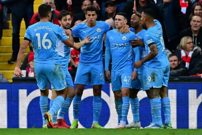5° lugar: Manchester City (Inglaterra) - 286 pontos