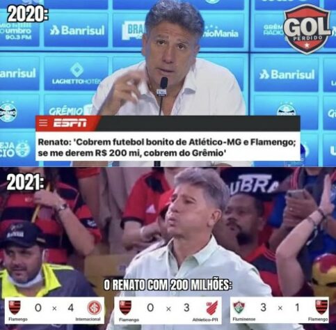 Derrota e eliminação do Flamengo na Copa do Brasil renderam memes nas redes sociais.