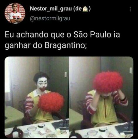 Brasileirão: os melhores memes de Red Bull Bragantino 1 x 0 São Paulo