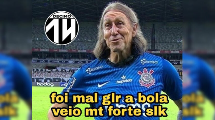 Timão vencia a partida por 2 a 1, mas sofreu gol de empate em finalização de fora da área de Gustavo Maia nos minutos finais da partida. Sem pular na bola, goleiro Cássio acabou sendo alvo de brincadeiras. Confira na galeria alguns memes! (Por Humor Esportivo)