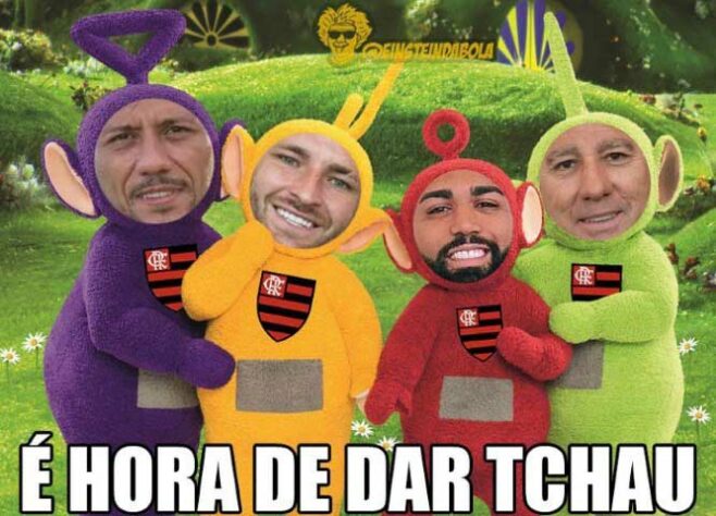 Derrota e eliminação do Flamengo na Copa do Brasil renderam memes nas redes sociais.