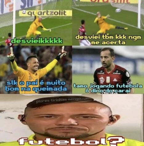 Derrota e eliminação do Flamengo na Copa do Brasil renderam memes nas redes sociais.