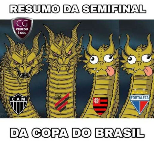 Derrota e eliminação do Flamengo na Copa do Brasil renderam memes nas redes sociais.