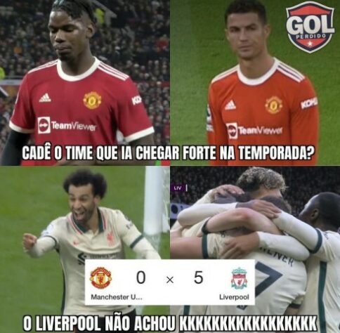 Premier League: os melhores memes de Manchester United 0 x 5 Liverpool