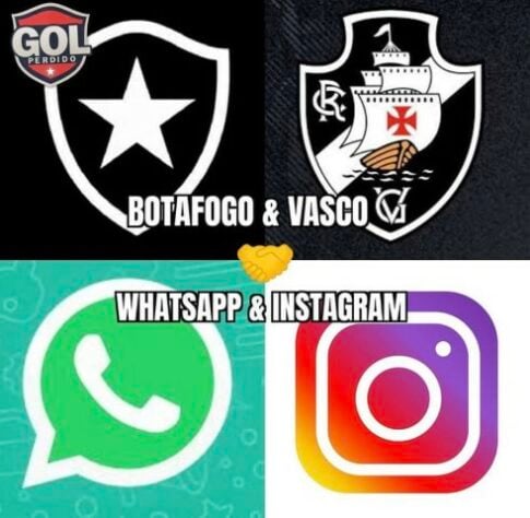 WhatsApp, Instagram e Facebook ficam fora do ar e internautas fazem memes com futebol.