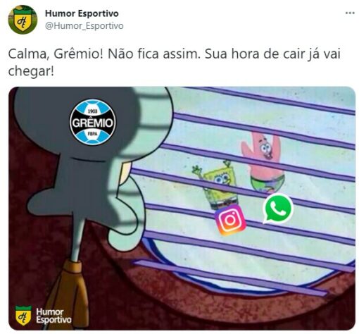 WhatsApp, Instagram e Facebook ficam fora do ar e internautas fazem memes com futebol.