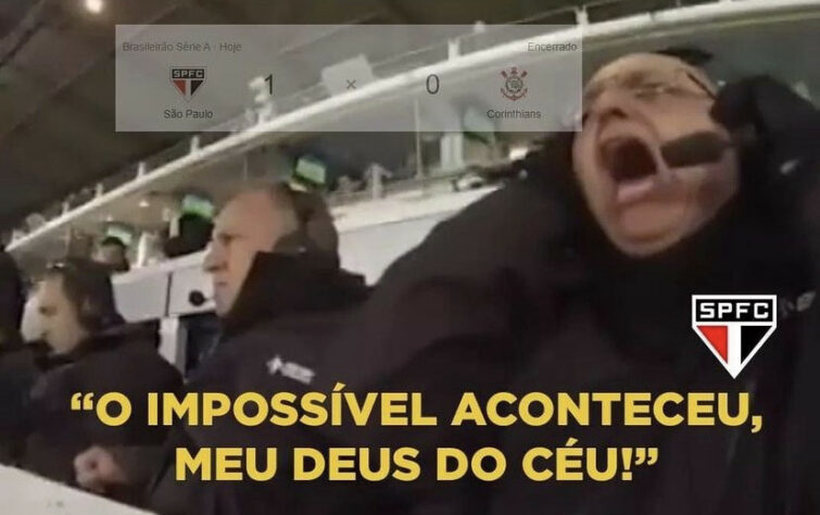 Brasileirão: os melhores memes de São Paulo 1 x 0 Corinthians