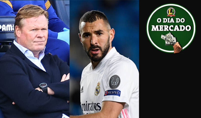 O final de semana do Mercado foi agitado mundo afora. Ronald Koeman, pressionado no Barcelona, falou sobre sua situação no clube; o Real Madrid pretende renovar com Karim Benzema; e o Boca Juniors sonha com Di María... Confira tudo isso e muito mais neste Resumo do Mercado do fim de semana!