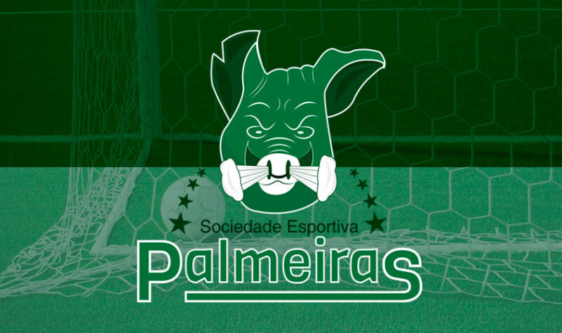 Por um futebol mais bonito: escudo remodelado do Palmeiras.