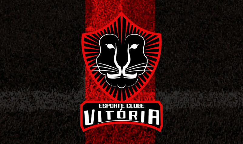Por um futebol mais bonito: escudo remodelado do Vitória.