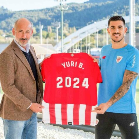 FECHADO - Yuri Berchiche renovou o seu contrato com o Athletic Bilbao até o final da temporada 2023/24.