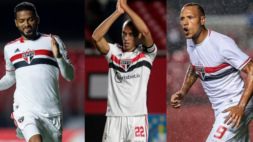 Após a partida contra o Internacional, o lateral-esquerdo Reinaldo se tornou o segundo jogador com mais partidas no Brasileiro pelo São Paulo. Veja na galeria os dez jogadores que mais atuaram na competição pelo Tricolor.