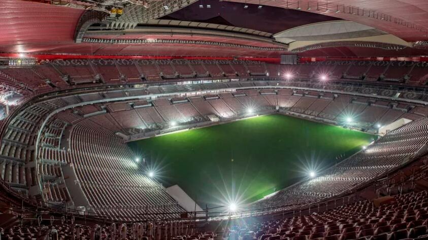 O estádio Al Bayt receberá a abertura da Copa e partidas da primeira fase até as semifinais. 