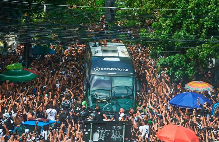 11º lugar: Botafogo - porcentagem de brasileiros que declararam torcida ao Glorioso em 2022: 2,2%.