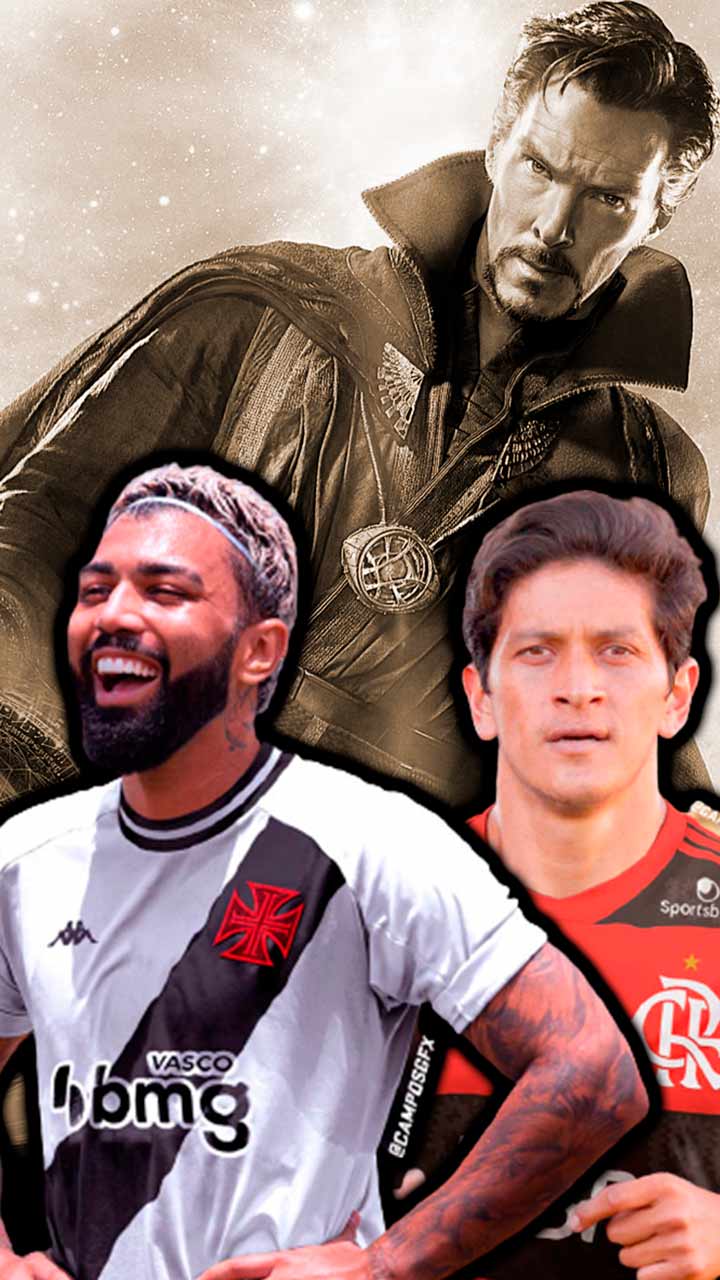 Capa - Doutor Estranho, Cano e Gabigol