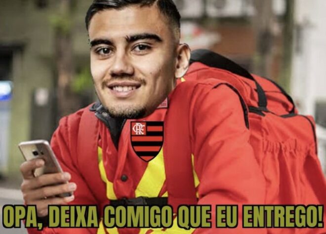 Libertadores da América: Andreas Pereira protagoniza montagens em vice do Flamengo para o Palmeiras.