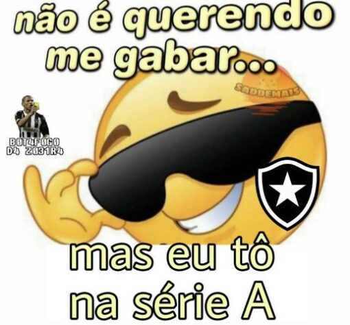 Botafogo confirma presença na Série A em 2022 e torcedores festejam com memes.