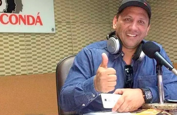 Edson Luiz Ebeliny (54 anos) - narrador da Rádio Super Condá