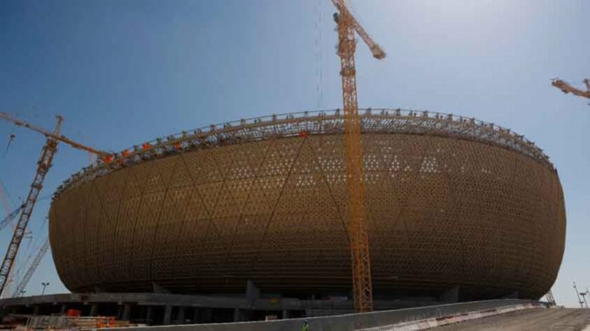 Principal e maior estádio da Copa no Qatar, o Lusail receberá jogos de todas as fases e a grande final.