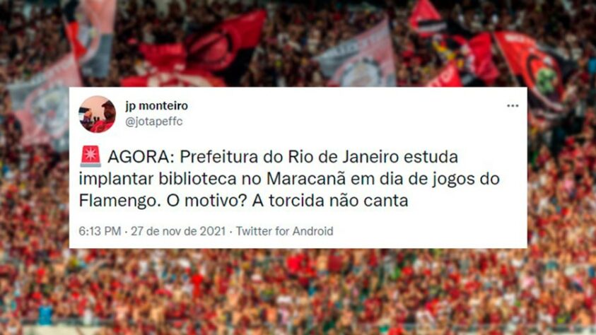 Torcedores repercutem "silêncio" da torcida do Flamengo na final da Libertadores contra o Palmeiras.