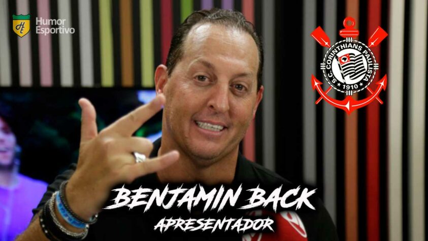 Para qual time torce? Benjamin Back é torcedor do Corinthians.