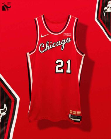 Uniforme do Chicago Bulls.