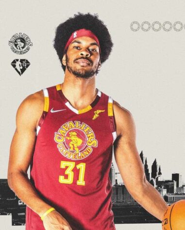 Uniforme do Cleveland Cavaliers.