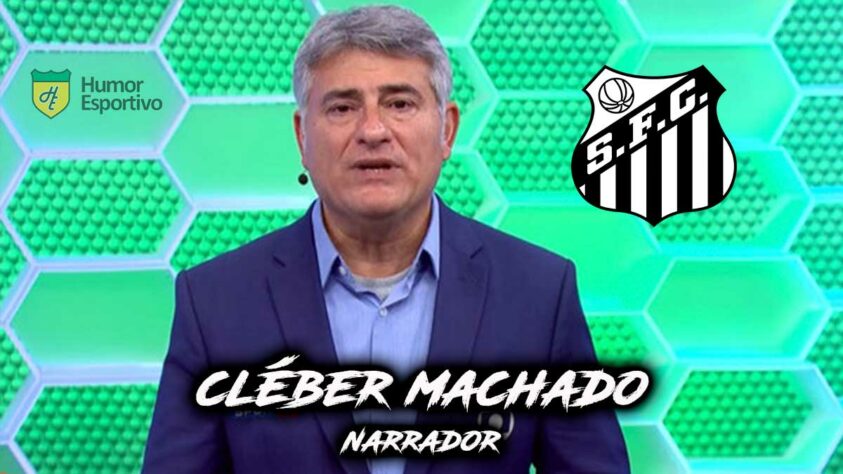 Cléber Machado é torcedor do Santos