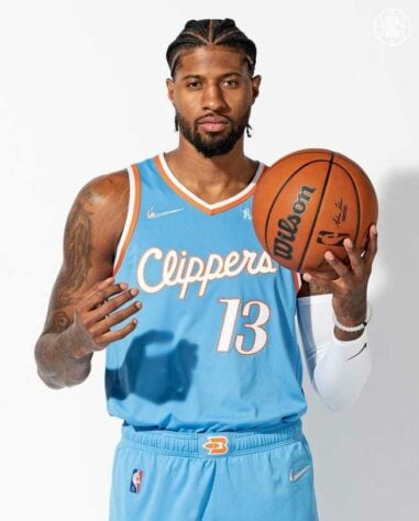 Uniforme do Los Angeles Clippers.
