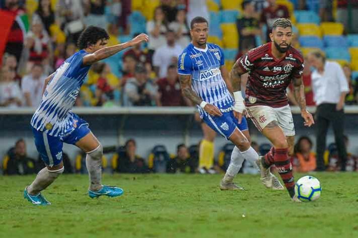 17º) Avaí - Dois gols em dois jogos de Gabigol diante do clube catarinense
