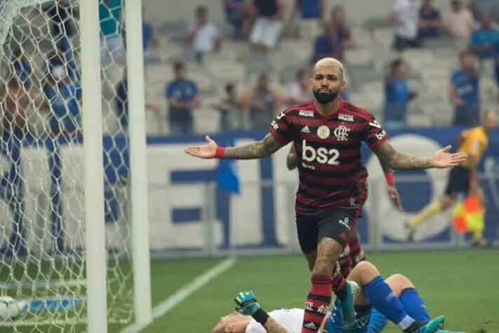 17º) Cruzeiro - Dois gols em dois jogos de Gabigol contra o adversário mineiro