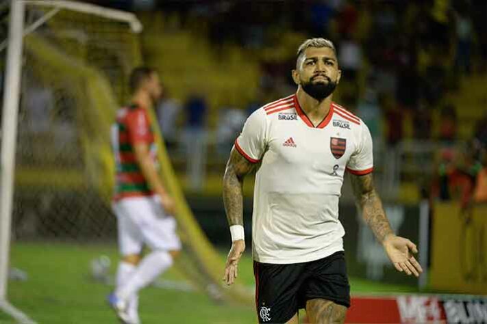 17º) Portuguesa - Dois gols em um jogo de Gabigol diante do rival fluminense