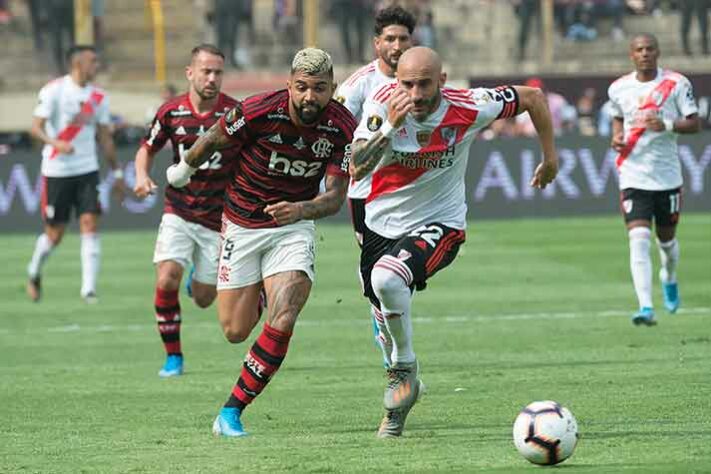 17º) River Plate - Dois gols em um jogo de Gabigol contra o time argentino, na decisão da Libertadores de 2019