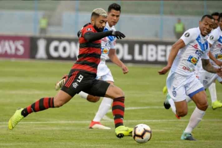 25º) San José - Um gol em um jogo de Gabigol contra a equipe bolivia
