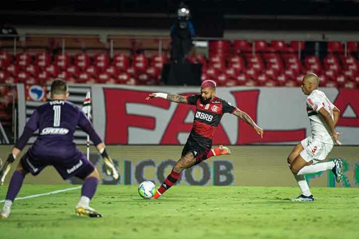 25º) São Paulo - Um gol em quatro jogos de Gabigol contra o Tricolor do Morumbi