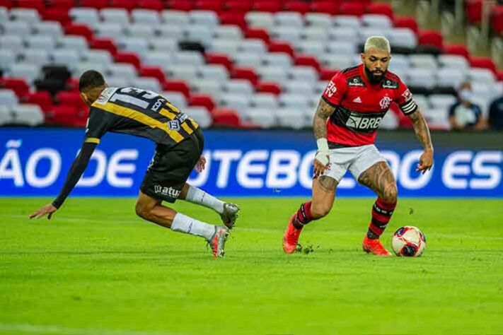 17º) Volta Redonda - Dois gols em três jogos de Gabigol contra o Voltaço