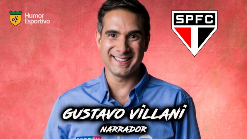 Gustavo Villani é torcedor do São Paulo.