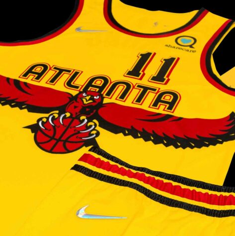 Uniforme do Atlanta Hawks.