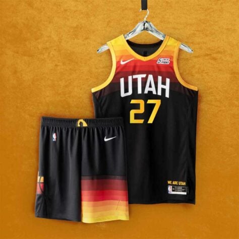 Uniforme do Utah Jazz.